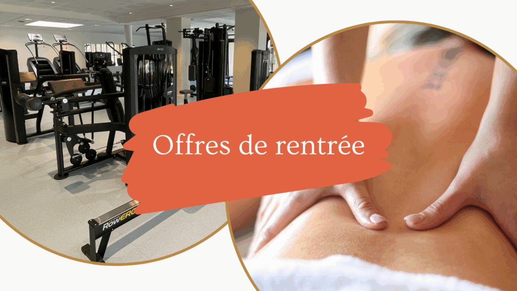 Offres de rentrée fitness et bien être