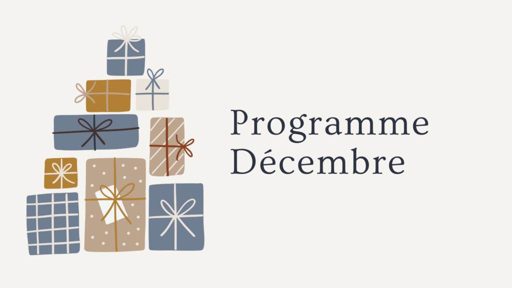 Sapin de Noël en cadeaux et programme du mois de décembre au Cap Fitness et bien-être en Vendée.